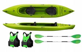 Polietileno baidarė Aquarius Rio, žalia (lime)