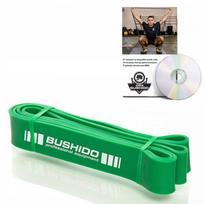 Guminė pasipriešinimo juosta DBX Bushido 44 mm, 23–57 kg, žalia