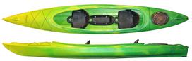 Turistinis kajakas Roteko SOLINA 2+1, 480 cm, šeimai, su liuku, HDPE