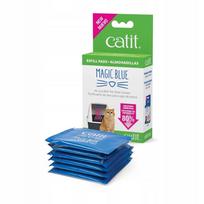 Oro filtro papildymai katėms Catit Magic Blue, 6 vnt.