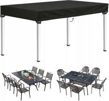 Lauko baldų uždangalas, atsparus UV spinduliams ir vandeniui, 220x100x15 cm