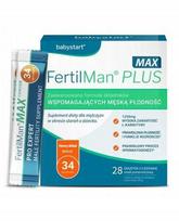 Maisto papildas vyrams Fertilman Plus Max, 28 pakeliai