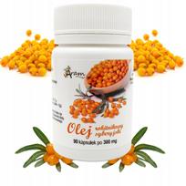 Maisto papildas su šaltalankių aliejumi ARAM NATURA, 300 mg, 90 kapsulių