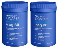 Maisto papildas ForMeds Bicaps MAG B6, magnio citratas, 60 kapsulių