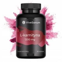 Maisto papildas L-karnitinas 1200 mg, riebalų deginimui ir medžiagų apykaitai