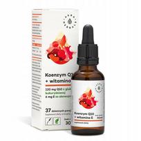 Maisto papildas Aura Herbals Kofermentas Q10 su vitaminu E, 30 ml lašai