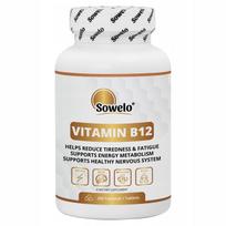 Vitaminas B12 Sowelo, 200 tablečių, energijai ir nervų sistemai