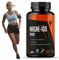 Magnio kapsulės Trec Endurance Magne-100 Sport, 60 kaps.