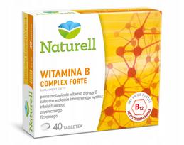 Vitaminų kompleksas NATURELL B Forte, 40 tablečių