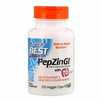 Maisto papildas Doctor's Best PepZin GI, cinko-L-karnizino kompleksas, 120 kapsulių