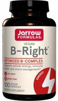 Vitaminų B kompleksas JARROW FORMULAS B-RIGHT, 100 kapsulių