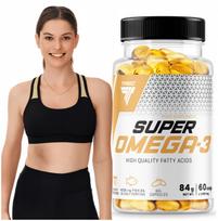 Maisto papildas TREC VITALITY Super Omega-3 su EPA, DHA ir vitaminu E, 60 kapsulių