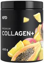 Kolagenas KFD Premium Collagen+ su MSM, hialuronu, tropinių vaisių skonio, 400 g