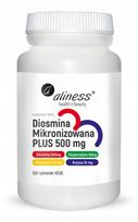Maisto papildas Aliness Micronized Diosmin PLUS 500 mg, 100 tablečių, su hesperidinu