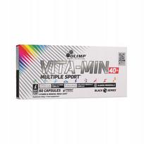 Maisto papildas OLIMP Vita-min Multiple Sport 40+ vitaminai, mineralai, magnis, ašvaganda, 60 kaps.