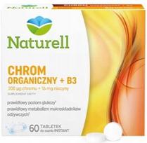 Maisto papildas NATURELL, chromas su vitaminu B3, 60 tablečių