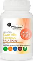 Maisto papildas Aliness R-ALA, 200 mg, alfa lipoinė rūgštis, antioksidantas