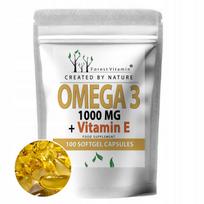 Omega-3 riebalų rūgštys DHA ir EPA, 100 kapsulių, iš laukinių ančiuvių