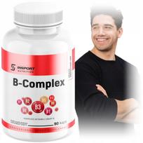 Vitaminų B kompleksas 90 kapsulių INSPORT