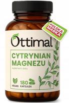 Magnio citratas, 400 mg, 180 kapsulių, be priedų