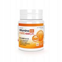 Vitaminas D3 Forte 4000 TV, 60 kapsulių, Activlab