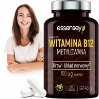 Vitaminas B12 (metilintas) metilkobalaminas nervų sistemai, kraujui ir energijai