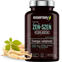 Maisto papildas GINSENG Korean Root, 500 mg, 90 kapsulių, energijai ir gyvybingumui