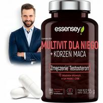 Multivitaminai vyrams, 18 ingredientų, energijai ir testosteronui