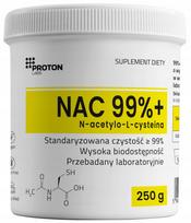 Maisto papildas Proton Labs NAC, 250 g, 99,52 % grynumo N-acetilcisteinas