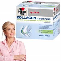 Kolageno geriamieji buteliukai DOPPELHERZ KOLLAGEN 11000 Plus, 25 ml, 30 vnt.