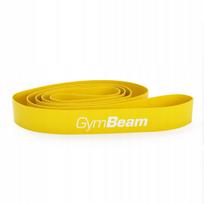 Atsparumo juosta GymBeam Cross Band Level 1, geltona, reabilitacijai ir jėgos treniruotėms