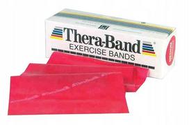 Guminė treniruočių juosta Theraband, raudona, 1,5 m