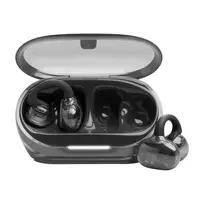 Ausinės JBL Soundgear Clips, belaidės TWS, atviro tipo, kabinamos, juodos