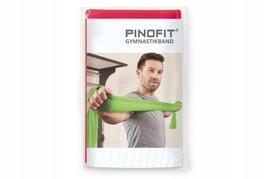 Guminė mankštos juosta PINOFIT, raudona, 2 m