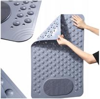 Vonios neslystantis kilimėlis su masažine danga, 68x35 cm