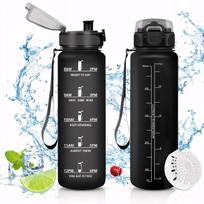 Gertuvė 500 ml, Tritan, sandari, su motyvaciniais ženklais ir matuokle
