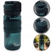 Gertuvė VIXO 550 ml, Tritan, be BPA, su kandikliu, šiaudeliu ir rankenėle