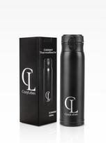 Termosinis butelis 500 ml, juodas, sandarus ir lengvas