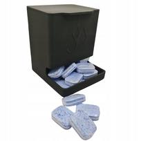 Indaplovės tabletėms ir skalbimo kapsulėms skirtas dozatorius-organizatorius