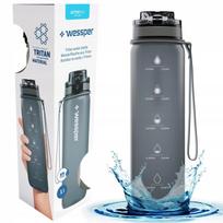 Gertuvė su filtru ir matavimo taurele Wessper ACTIVEMAX TRILINE Tritan, 1000 ml
