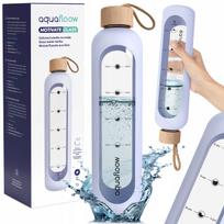 Stiklinis gertuvė AquaFloow, 1000 ml, su matavimo puodeliu, sportui