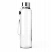 Stiklinis vandens butelis 500 ml, ekologiškas