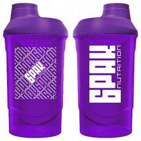 Baltyminis plaktuvas 600 ml 6PAK su sieteliu ir papildų skyriumi