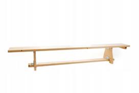 Medinis gimnastikos suoliukas UNDERFIT, 3 m
