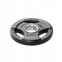 Svorio diskas UNDERFIT, 2,5 kg, gumuotas ketus