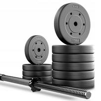 Svarmenų rinkinys Trex Sport su bituminiais svoriais, 46 kg, 150 cm štanga