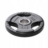 Gumuotas olimpinis ketaus svoris UNDERFIT 5 kg