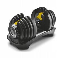 Reguliuojami hanteliai ATLEX STG24X, 24 kg, su stovu namams