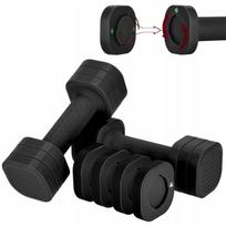 Hantelių rinkinys 4in1 treniruotėms, 2 x 2,27 kg
