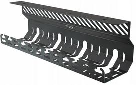 Laidų tvarkyklė su metaline rankena, 40 cm, juoda